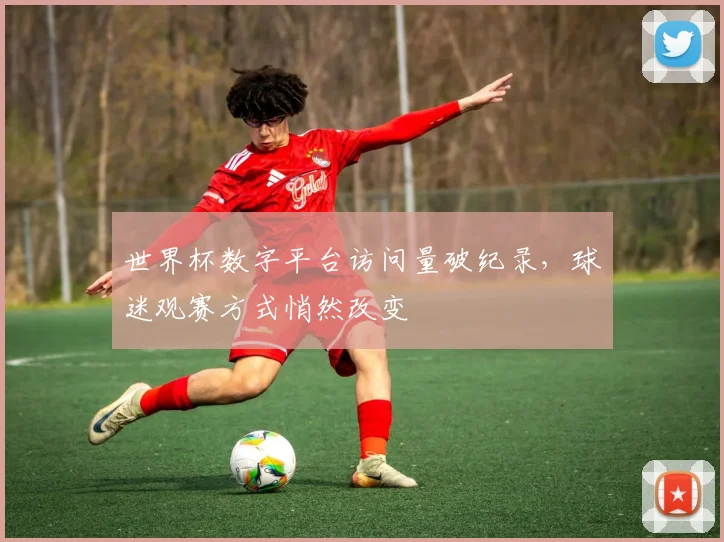 世界杯数字平台访问量破纪录，球迷观赛方式悄然改变